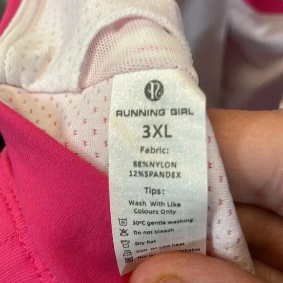 Sports Bra Padded Tank Top Crisscross Back High Impact Longline Workout Yoga Bra - Picture 5 of 5